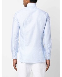 Barba Linen Cotton Blend Shirt