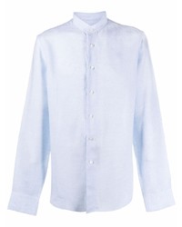 Dell'oglio Long Sleeve Collarless Shirt