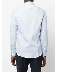 Moorer Long Sleeve Linen Shirt