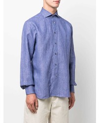 Corneliani Long Sleeve Linen Shirt