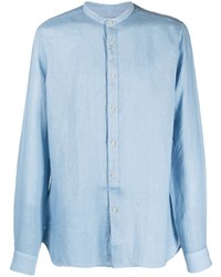 Tintoria Mattei Long Sleeve Linen Shirt