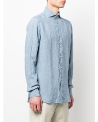 Xacus Long Sleeved Linen Shirt