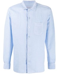 Officine Generale Plain Long Sleeve Shirt