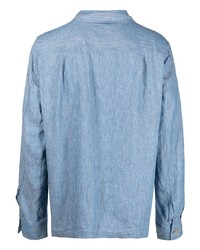 Xacus Pockets Linen Shirt