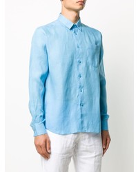 Vilebrequin Solid Colour Linen Shirt