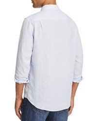 Vilebrequin Stripe Linen Regular Fit Button Down Shirt