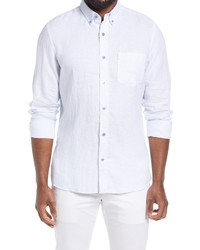 Nordstrom Trim Fit Solid Linen Shirt