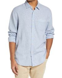Rails Wyatt Relaxed Fit Plaid Button Up Shirt In Blue Melange At Nordstrom