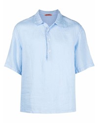 Barena Short Sleeved Linen Polo Shirt