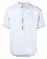 Barena Half Button Linen Shirt