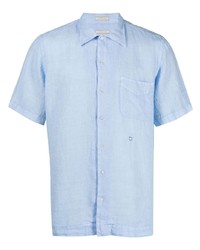 Massimo Alba Short Sleeved Linen Shirt