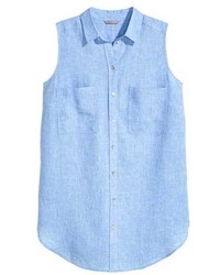 H&M Sleeveless Linen Tunic