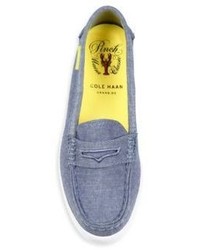 Cole Haan Pinch Weekender Canvas Loafers