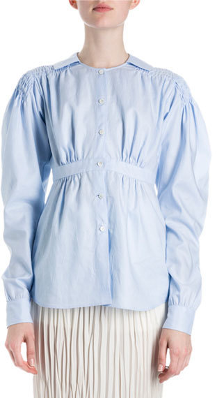 Buy Hadley Puff Sleeve Cotton Blouse @ Love, Bonito