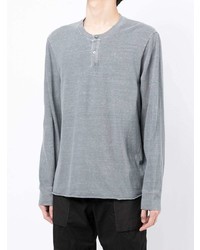 James Perse Long Sleeve Fitted Top
