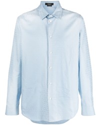 Versace Allover Cotton Jacquard Shirt