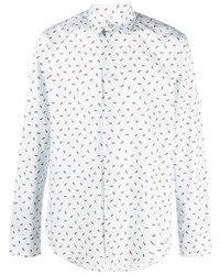 Paul Smith Animal Pattern Cotton Shirt