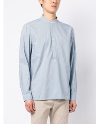 Dondup Band Collar Cotton Shirt