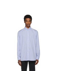 Givenchy Blue And White Striped Atelier Shirt