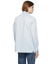 Massimo Alba Blue Bowles Shirt