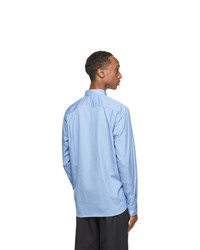 Comme des Garcons Homme Blue Broadcloth Shirt