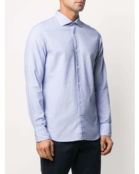 Tintoria Mattei Blue Button Shirt