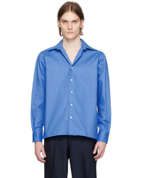 Factor's Blue Button Shirt