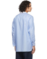 Maison Margiela Blue Cotton Shirt
