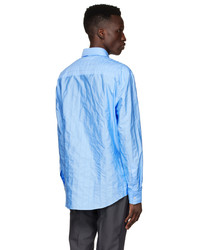 Dunhill Blue Cotton Shirt