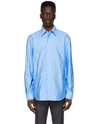 Dunhill Blue Cotton Shirt