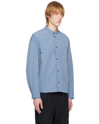 LE17SEPTEMBRE Blue Crinkled Shirt