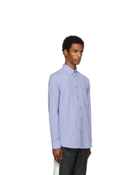 Givenchy Blue Embroidered Shirt