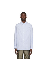 Feng Chen Wang Blue Layered Shirt