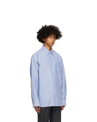 Marni Blue Oxford Regular Fit Shirt