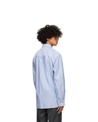 Marni Blue Oxford Regular Fit Shirt