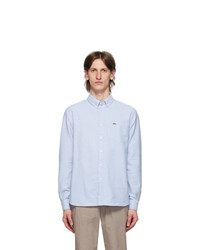 Lacoste Blue Oxford Regular Fit Shirt