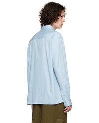 Margaret Howell Blue Simple Shirt