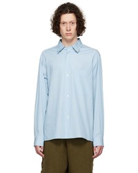 Margaret Howell Blue Simple Shirt