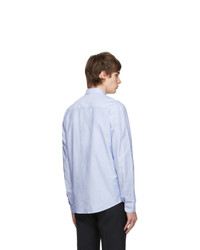 AMI Alexandre Mattiussi Blue Smiley Edition Shirt
