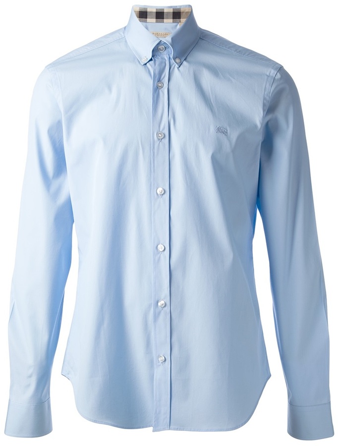 burberry long sleeve dress shirt