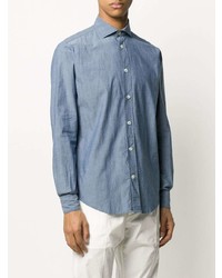 Eleventy Buttoned Semi Fitted Shirt
