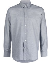 Canali Buttoned Up Long Sleeved Shirt