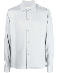 Sandro Camp Collar Long Sleeved Shirt