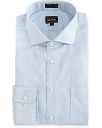Neiman Marcus Classic Fit Non Iron Striped Dress Shirt