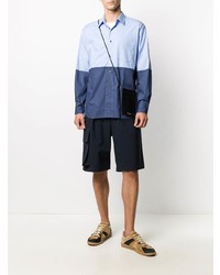 Comme Des Garcons SHIRT Comme Des Garons Shirt Colour Block Panel Shirt