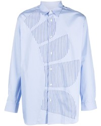 Comme Des Garcons SHIRT Comme Des Garons Shirt Stripe Panelling Cotton Shirt