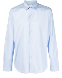 PS Paul Smith Contrasting Button Cotton Shirt
