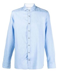 Hackett Cotton Linen Blend Shirt