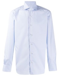 Barba Cut Away Collar Plain Shirt