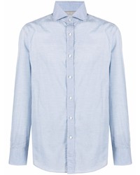 Brunello Cucinelli Cutaway Collar Cotton Shirt